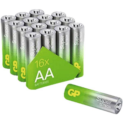 GP Batteries Super Alkaline 16.50.2243 Haushaltsbatterie Einwegbatterie AA Alkali