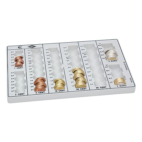 Wedo 160 658037 Bargeldaufbewahrungsbox Polystyrene Hellgrau