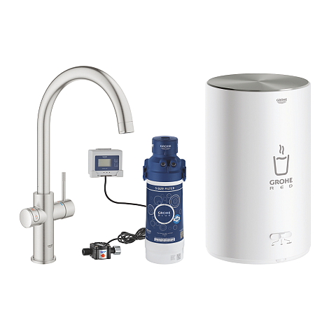 GROHE Red Duo Stahl