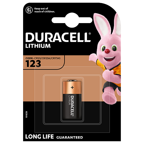 Duracell 123106 Haushaltsbatterie Einwegbatterie CR123A Lithium
