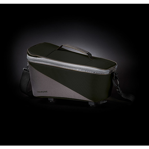 racktime Talis Hinten Fahrradtasche 8 l Schwarz, Grau