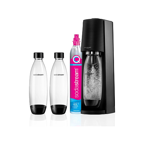 SodaStream Terra Megapack Schwarz