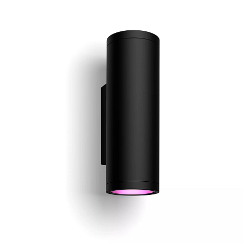 Philips Hue White and Color ambiance Appear Outdoor Wandleuchte schwarz