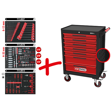KS Tools 897.7215 Werkzeugwagen