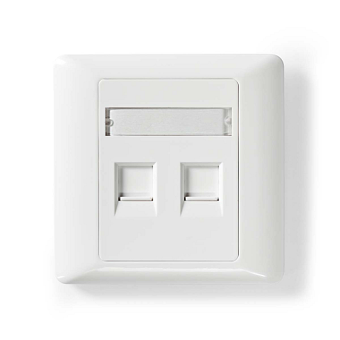 Nedis CCGB89760WT Steckdose RJ-45 Weiß