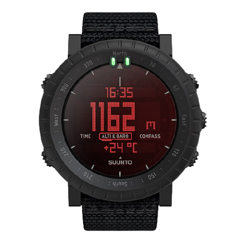 Suunto CORE ALPHA Armbanduhr Männlich Schwarz