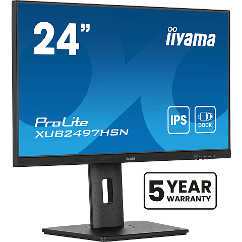iiyama ProLite XUB2497HSN-B2 Computerbildschirm 60,5 cm (23.8") 1920 x 1080 Pixel Full HD LED Schwarz