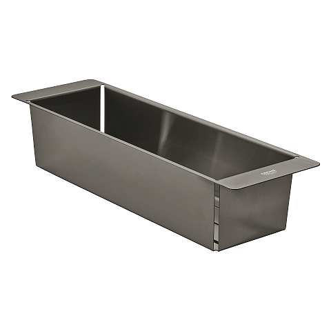 GROHE 40853AL0 Körbe & Einsätze für Spülbecken Waschbeckenschale Edelstahl Graphit