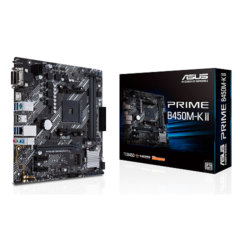 ASUS Prime B450M-K II AMD B450 Sockel AM4 micro ATX