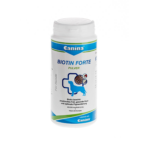 Canina Biotin Forte Hund Puder