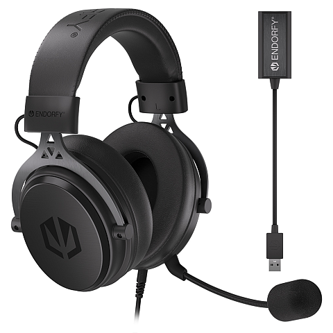 ENDORFY VIRO Plus USB Kopfhörer Kabelgebunden Kopfband Musik/Alltag Schwarz