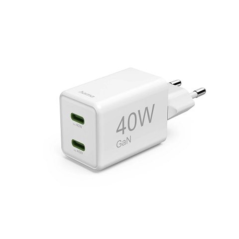 Hama 00201989 Ladegerät für Mobilgeräte Kopfhörer, Laptop, Powerbank, Smartphone, Tablets Weiß AC Schnellladung Drinnen