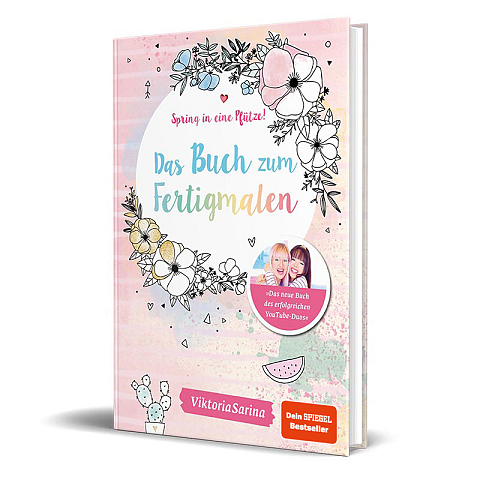 CE Community Editions ViktoriaSarina – Spring in eine Pfütze! Das Buch zum Fertigmalen