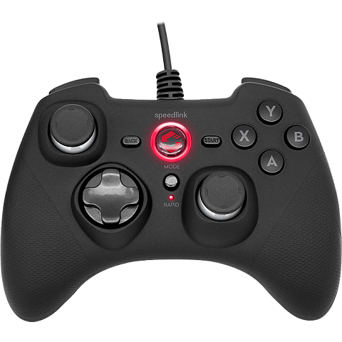 SPEEDLINK RAIT Schwarz USB Gamepad Nintendo Switch, PC, Playstation 3
