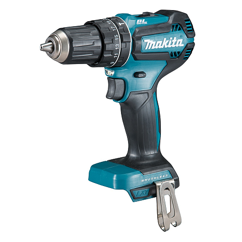 Makita DHP485Z Bohrmaschine Ohne Schlüssel 1,1 kg Schwarz, Blau