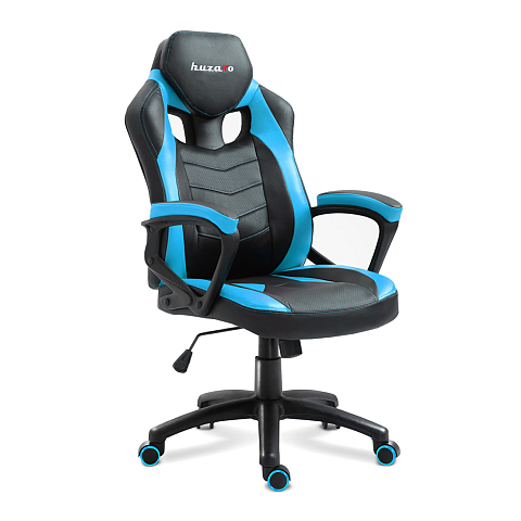 Huzaro FORCE 2.5 Gaming-Sessel Gepolsterter Sitz Schwarz, Blau