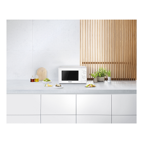Panasonic NN-E20JW Weiß Solo-Mikrowelle Arbeitsplatte 20 l 800 W