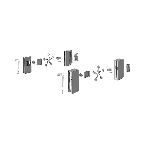 Hettich 9196319 Schubladenrolle & -schiene