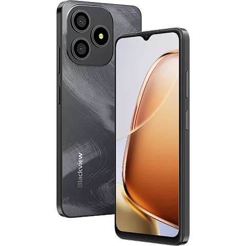 Blackview WAVE 9C 16,7 cm (6.56") Dual-SIM Android 15 4G USB Typ-C 4 GB 128 GB 5000 mAh Schwarz
