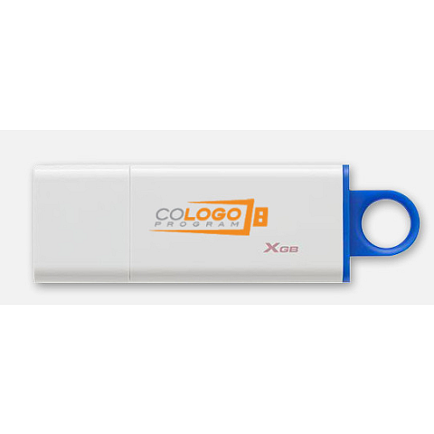 Kingston Technology DataTraveler G4 16GB USB 3.0 USB-Stick USB Typ-A 3.2 Gen 1 (3.1 Gen 1) Blau, Weiß