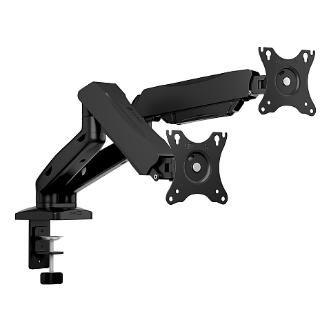 ICY BOX IB-MS204-T, Monitorständer mit Tischhalterung für zwei Monitore bis zu 32’’ (81 cm)