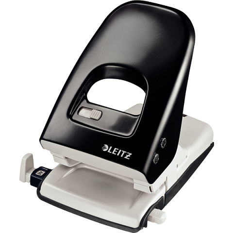 Leitz 5138 Locher 40 Blätter Schwarz, Weiß