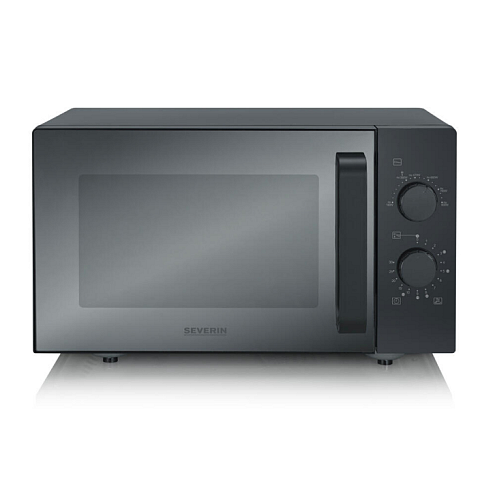 Severin MW 7782 Schwarz Solo-Mikrowelle Arbeitsplatte 25 l 800 W