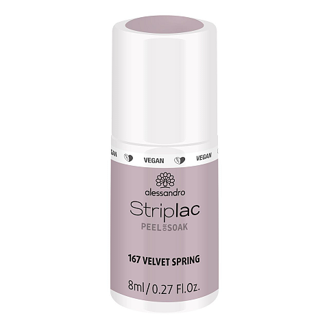 alessandro Striplac Peel or Soak 167 Velvet Spring 8ml