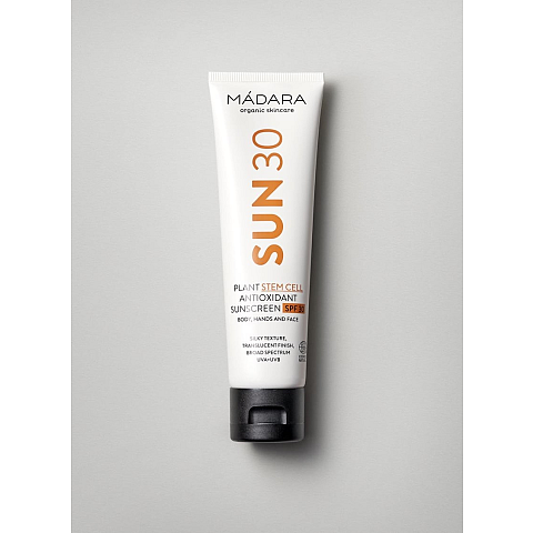 MÁDARA Cosmetics Plant Stem Cell Antioxidant Body Sunscreen SPF30 Sonnenschutzcreme Körper 30 Erwachsene