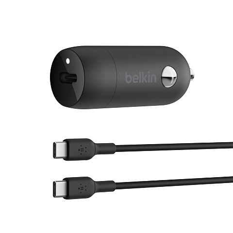 Belkin CCA004bt1MBK-B6 Laptop, Smartphone, Tablets Schwarz Zigarettenanzünder Schnellladung Drinnen