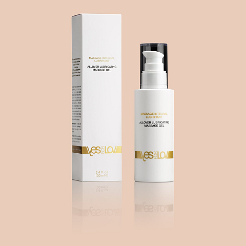 YESforLOV Allover Lubricating Massage Gel 100 ml Gesamter Körper