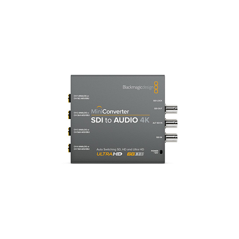 Blackmagic Design Mini Converter SDI to Audio 4K Aktiver Videokonverter 3840 x 2160, -