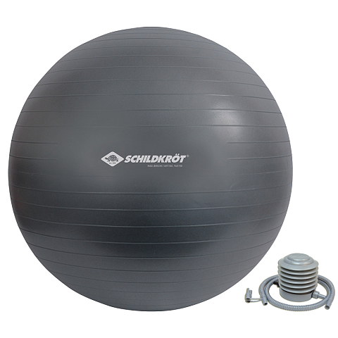 Schildkröt Fitness 960158 Gymnastikball 85 cm Grau Volle Größe
