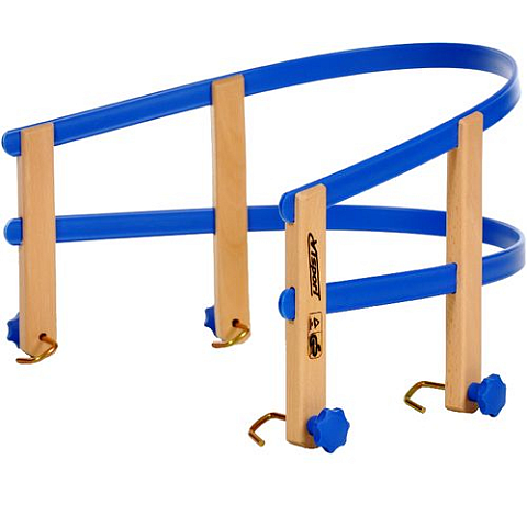 Vedes 79001554 Rückenlehne Blau, Holz Kunststoff, Holz Harte Rückenlehne