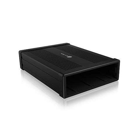 ICY BOX IB-525-U3, Gehäuse für 1x 5,25" SATA DVD/Blue-Ray Laufwerk, schwarz
