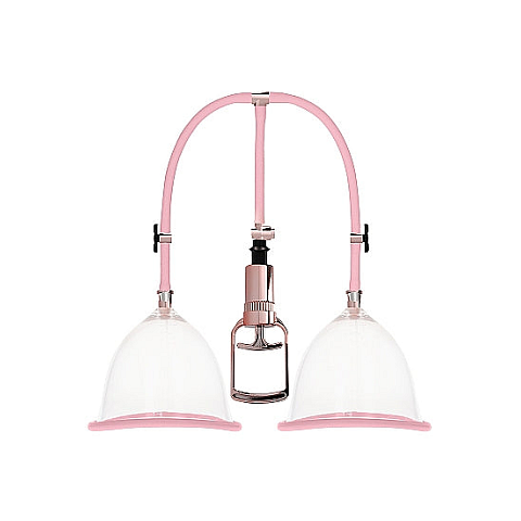 SHOTS Toys Breast Pump Set Large Rose Gold Milchpumpe Manuell