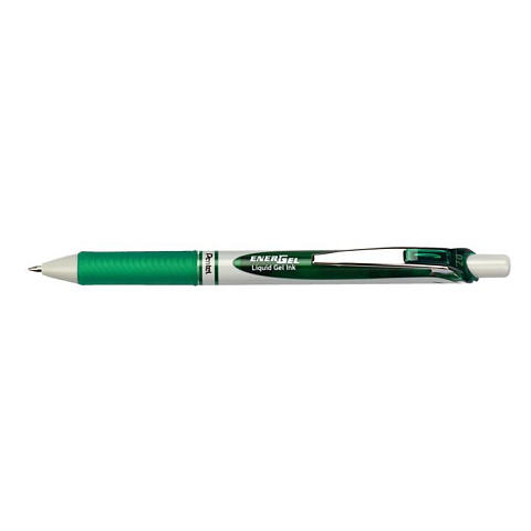 Pentel EnerGel Roller ECO Ausziehbarer Gelschreiber Grün 1 Stück(e)