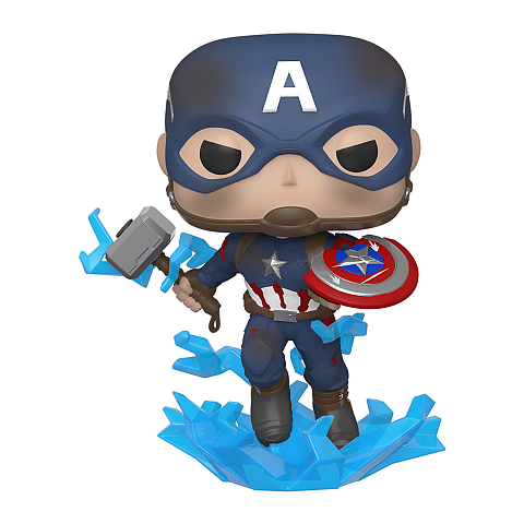FUNKO POP! Captain America with Broken Shield