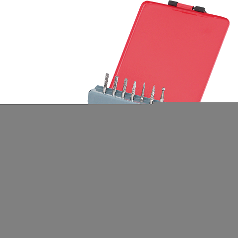 KS Tools 515.3207 Rotierender Entgrater Metall Eisenguss, Kunststoff 7 Stück(e)