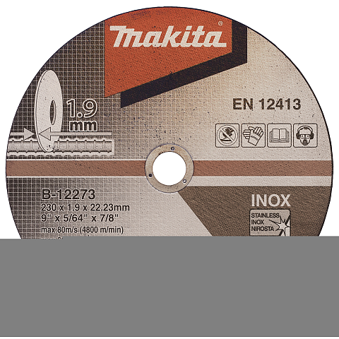 Makita B-12273 Winkelschleifer-Zubehör Schneidedisk