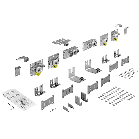 Hettich 9242713 Schubladenrolle & -schiene
