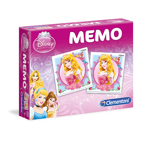 Clementoni Princess Memo Brettspiel Lernen