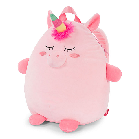 Cozy Noxxiez 92983 Rucksack Schwarz, Grün, Pink, Gelb Plüsch