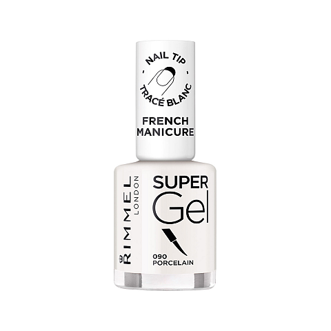 Rimmel Super Gel French Manicure Nagellack 12 ml Weiß