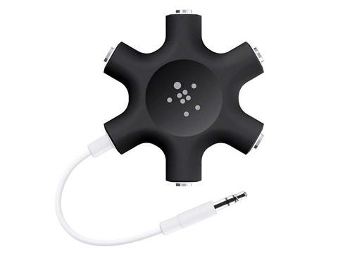 Belkin F8Z274BT Audio-Splitter Grün, Weiß