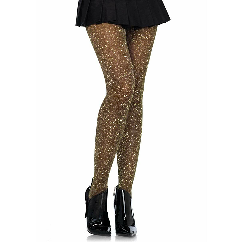 Leg Avenue 7130_05422 Strumpfhose/Strumpf Schwarz, Gold