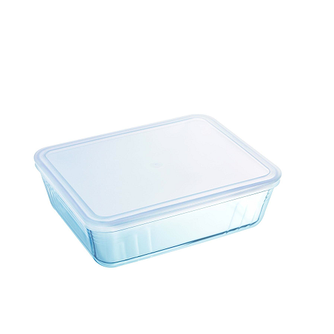 Pyrex 3137610000711 Teller Rechteckig Glas Transparent 11 Stück(e)