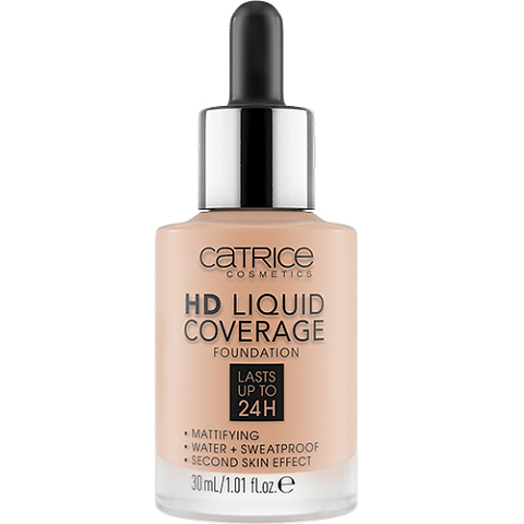 CATRICE HD Liquid Coverage 30 ml Tropfflasche Flüssigkeit 020 Rose Beige