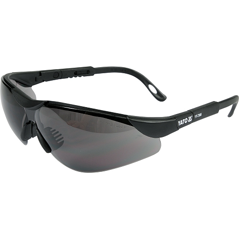 Yato YT-7366 Schutzbrille/Sicherheitsbrille Kunststoff, Polycarbonat Schwarz