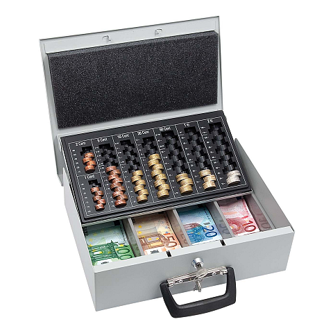 Wedo 150 100837 Geld- & Kartenkassette Silber